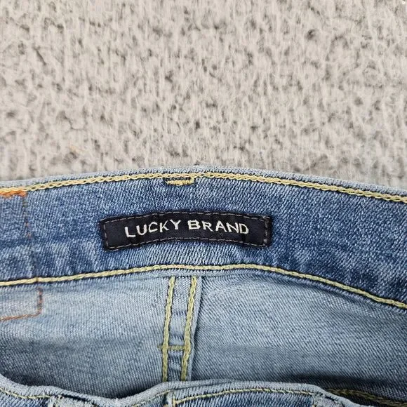 Lucky Brand Jeans Womens 26x29‎ Blue Bridgette High Rise Skinny Denim Light Wash - Picture 8 of 16
